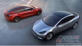 美国畅销电动车盘点 特斯拉Model S居首