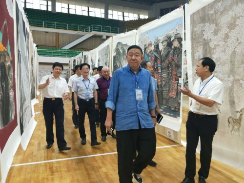 全國中國畫作品展在肇慶舉行 文化自信展城市魅力