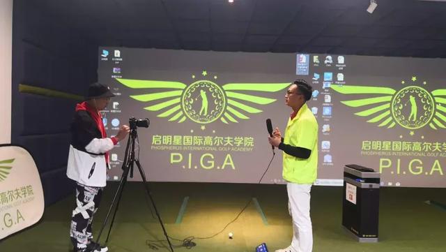 武汉电视台小记者活动走进启明星高尔夫学院