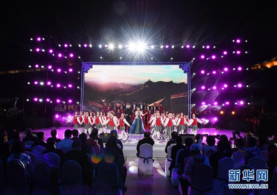 （体育）（5）北京冬奥会倒计时500天长城文化活动在八达岭长城举行