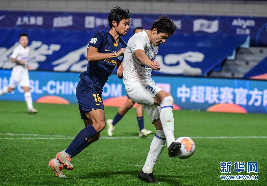 （体育）（5）足球——中超：上海绿地申花胜广州富力
