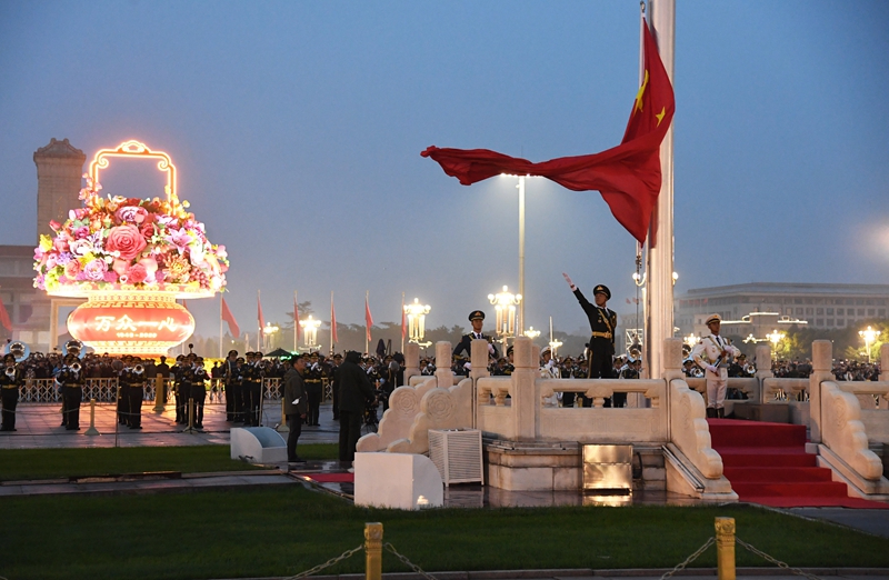 国庆升旗仪式在天安门广场举行【3】