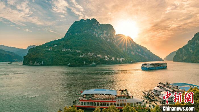 西陵峽美景(資料圖) 三峽人家景區供圖